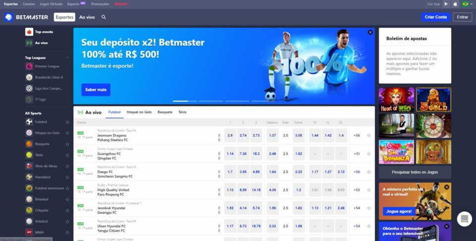 Bbrbet cassino online